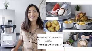 repas avec le robot monsieur cuisine connect lidl test