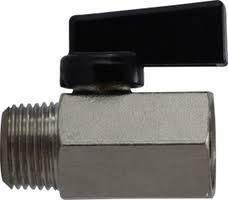 46933SS 1/2 MXF 316 SS Mini Ball Valve 400PSI | 46933SS 1/2 ...