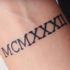 Roman numerals available in windows and mac os x version. Lauren Riihimaki Roman Numeral Wrist Tattoo Steal Her Style