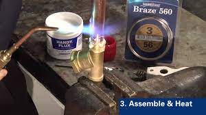 Check spelling or type a new query. Joining Brass To Copper With Braze Youtube
