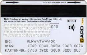Some branches are closed from 12:30 to 13:30. Bank Card Maestro Raiffeisen Bank Austria Col At Ms 0039