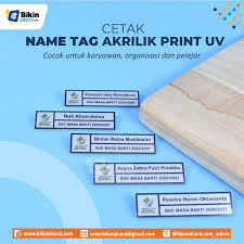 Name tag jogja custom dengan jenis selanjutnya adalah name tag jogja custom dengan teknik cutting custom. Name Tag Murah Cetak Nametag Custom Di Nametag Murah Jogja Bergaransi Name Tag Akrilik Uv Dapatkan Name Tag Yang Sesuai Dengan Keinginan Anda Dengan Pesan Name Tag Custom