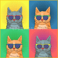 Decide what you want to put on the cup, and maybe practice drawing it on a piece of paper before drawing on the mug. Cat Pop Art Women S Premium T Shirt Spreadshirt In 2021 Pop Art Cat Pop Art Pet Portraits Dog Pop Art