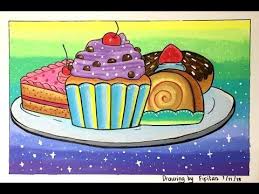 Kumpulan video cara menggambar dan mewarnai dengan menggunakan oil pastel. Cara Gradasi Warna Ep 168 Tema Kue Donut Youtube Kids Art Projects Crayon Art Colored Pencil Drawing Tutorial