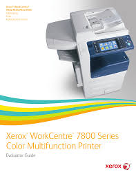 This site maintains the list of xerox drivers available for download. Evaluator Guide Workcentre 7830 7835 7845 7855 Manualzz