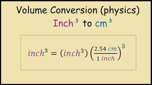 1 liter is equivalent to 1000 cm³. How To Convert From Cubic Inches To Cubic Centimeters Youtube