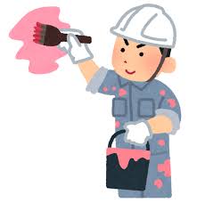 塗装工のイラスト | かわいいフリー素材集 いらすとや