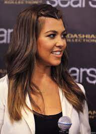 Pin By Alexis Diepold On Hair Make Up Kardashian Hair Kourtney Kardashian Hairstyles Hair Beauty