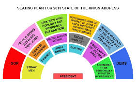 state of the union seating chart