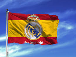 The significance of the bear leaning against a madroño, or strawberry tree, is unknown however, the tree is native to madrid. Soccer Flag Football Club Real Madrid Flags Ebay