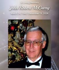 The Saint Joseph Fire Department offers its sincerest condolences to the  family and friends of Retired Fire Chief John McGarry. John Robert McGarry,  84, of St. Joseph, Missouri passed away