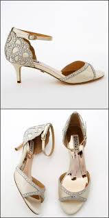 Badgley Mischka Low Heel Wedding Shoes 3 3 Deco Glam Roaring 20 S Style With Sparkle At Th Bridal Shoes Low Heel Wedding Shoes Low Heel Wedding Shoes Heels