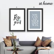 Shop our best selection of decorative pillows with quotes & sayings to reflect your style and inspire your home. At Home Wall Frame Motivational Quotes Decoration Art Poster Hang In Living Room Bedroom Shopee Philippines