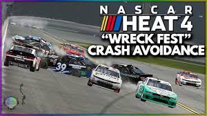 Experience the raw power and exhilaration of stock car racing with nascar heat 5. Wreck Fest Crash Avoidance September Free Challenge Nascar Heat 4 Youtube