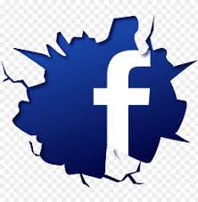 Never use the facebook wordmark. Facebook Logo Fb Crack Break Effect Png Free Png Images Toppng