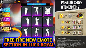 This means you are able to unlock all emotes with 60 diamonds. Luck Royal New Emote Section In Free Fire Free Fire Upcoming Updates Mg More Youtube