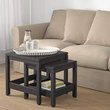 Check spelling or type a new query. Havsta Nesting Tables Set Of 2 Dark Brown Ikea