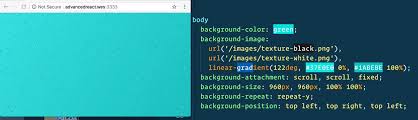 Wes Bos On Twitter All Css Background Properties Can Take Multiple Values Helpful For Layering Colours Gradients And Textures