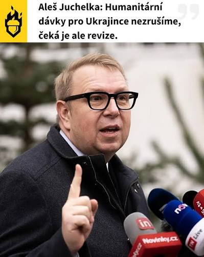 Ministr práce a sociálních věcí Aleš Juchelka (ANO) v OVM potvrdil, že humanitární dávky pro uprchlíky vláda rušit nebude, navzdory tlaku koaličního partnera. Poslanec Libor Vondráček (zvolen za SPD) totiž žádá tvrdou