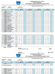 Rekap data absen per bulan, per kelas (xls) 10. Contoh Rekap Absen Siswa Bimbingan Dan Konseling Pdf