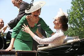 I don't get to see many speaking to nurses based in queensland, kate asked them: Kate Middleton Catches Sophie Wessex As She Takes A Tumble Royal Ascot Duchess Of Cambridge Duchess