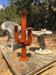 Delivering products from abroad is always free, however, your parcel may be subject to vat, customs duties or other taxes, depending on laws of the country you live in. 3 Foot Tri Cactus With Flowersmetal Yard Artmetal Garden Etsy Metal Yard Art Metal Sculptures Garden Metal Wall Flowers