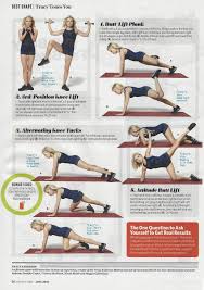 Tracy Anderson Workout In Goodhealth Magazine Tracy Anderson Workout Tracy Anderson Exercise