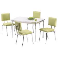 oval dining table and red chair