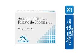 Acetaminofén Fosfato De Codeína 325/30 mg Caja Con 30 Tabletas-1290646 |  Droguerías cafam