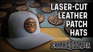 Graphic Disorder Leather Patch Hat How To Youtube