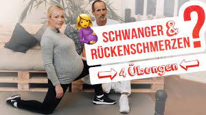 Ruckenschmerzen In Der Schwangerschaft 4 Ubungen Konnen Helfen Youtube