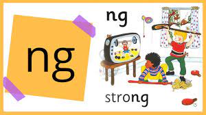 Let's sound out some 'ng' words! Learn The Letter Ng Sound With Jolly Phonics Action Learn To Read Youtube