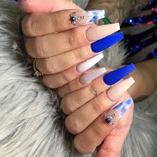 summer nail designs 2019 blue