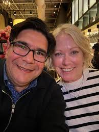 Great Valentines Days early dinner with my love Amy Goldstein Rincon  #jonathanstherub