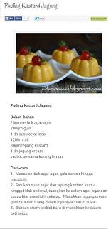 Kemudian kacau hingga pekat dan masak. Resepi Agar Agar Kastard Jelly