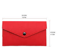 Minimalist Felt Phone Bag Multifunction Cards Bag Portable Felt Pouch Bag  Wallet