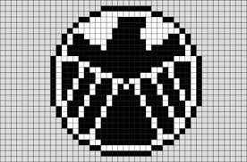 Agents Of S H I E L D Pixel Art Pixel Art Lego Art Pixel Art Design