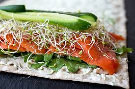 Maybe you would like to learn more about one of these? Smoked Salmon Lavash Wrap With Fresh Vegis And A Cream Cheese Spread