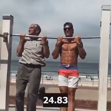 This Chap Is Healthier Than I Ll Ever Be No Excuses Anymore Video In 2020 Funny Pictures Funny Stupid Memes