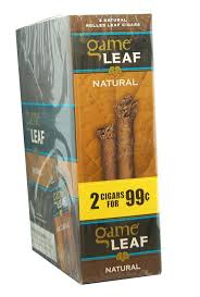 Maybe you would like to learn more about one of these? Game Leaf Natural Cigarillos Machine Made Bnb Tobacco