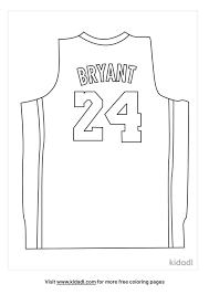 This collection includes mandalas, florals, and more. Kobe Jersey With 24 Coloring Pages Free Fashion Beauty Coloring Pages Kidadl