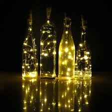 Newest Usb Powered Design The Usb Rechargeable Wine Bottle Cork Lights Can Be Recharged By D Lighted Wine Bottles Wine Bottle Lamp Wine Bottle Wedding Decor