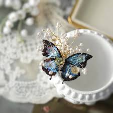 antique butterfly brooch