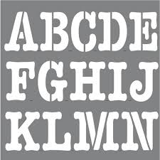Printable is actually a prepared to use item. Downloadable Free Printable Alphabet Stencils Templates Free Online Alphabet Templates Stencils Free Printable Julian Revi