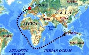 Bangsa spanyol rute perjalanan bangsa spanyol berbeda dengan bangsa eropa lainnya. Rute Kedatangan Bangsa Barat Ke Indonesia Belajar
