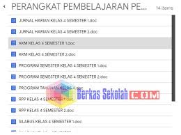 Kkm pjok sd k13 semester 2. Perangkat Pembelajaran Pjok Kelas 4 Sd Kurikulum 2013 Berkas Sekolah