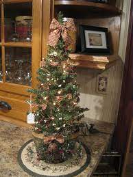 Primitive Country Treasures Primitive Christmas Tree Christmas Decorations Rustic Country Christmas Trees