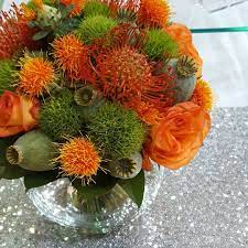 It S Lovely To Create Something Different Every Once In A While A Vase Arrangement Packed Full Of Texture Flower Arrangements Event Flowers Corporate Flowers