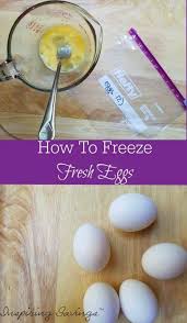 Mustard may seem like an unexpected ingredient to go with eggs at first, but it's a key ingredient in any deviled eggs recipe. Ldo You Have A Lot Of Eggs Are You Looking For A Simple Way To Preserve Them Freezing Eggs Can Solve Your Problem S Freezing Eggs Freeze Eggs Frugal Cooking