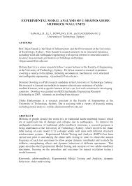 We did not find results for: Pdf Experimental Modal Analysis Of U Shaped Adobe Mudbrick Wall Units